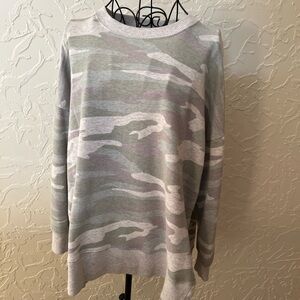 Aerie Camouflage Oversized Sweatshirt